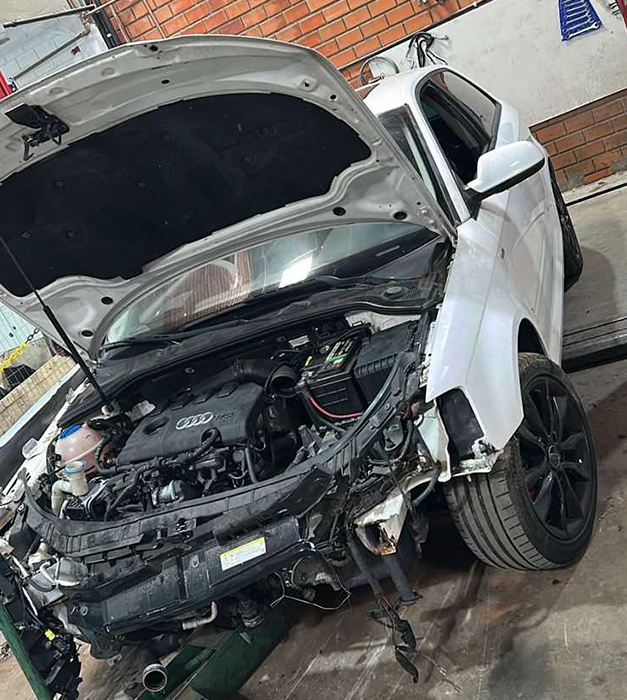 Sucata Audi A3 ano 2012